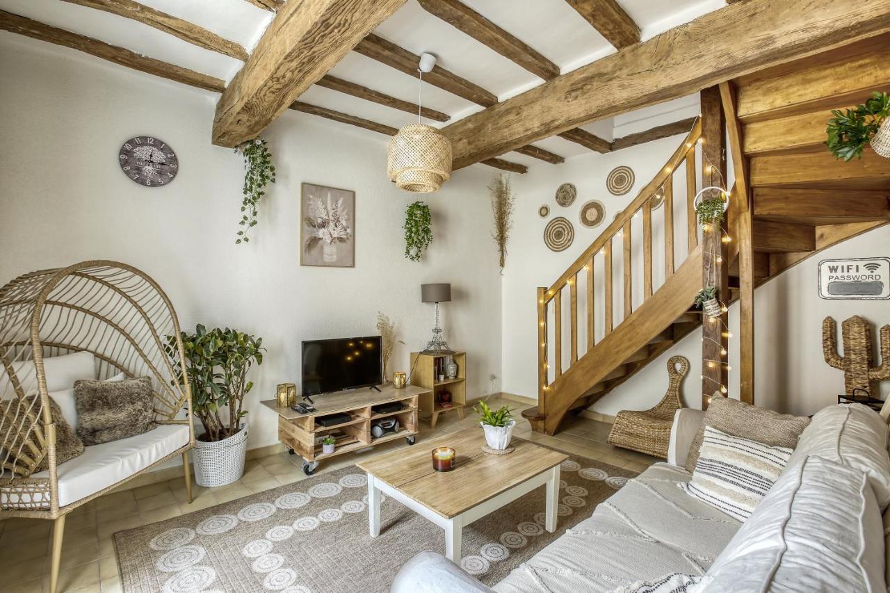 Gite L'Escale - Maison De Charme Chambellay Bagian luar foto